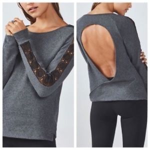 FABLETICS Maura Open Back Sweatshirt